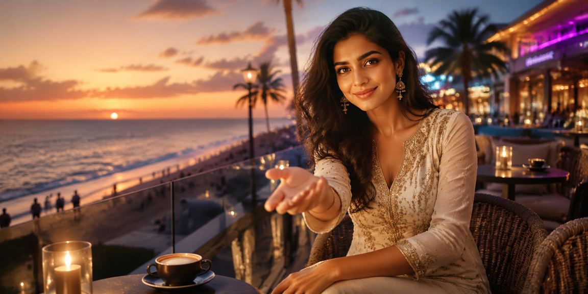 Lottery play site in Goa beach market